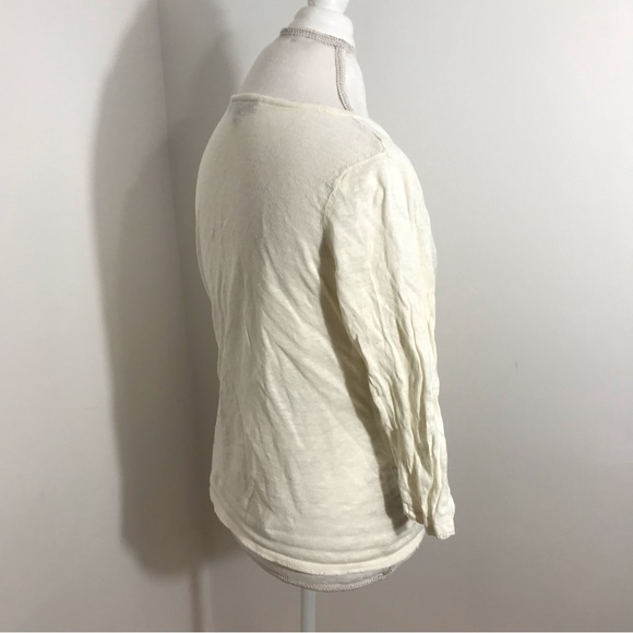 Tommy Bahama Linen White Cardigan - Picture 5 of 14